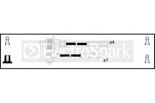STANDARD OEK233 Комплект дротів запалювання
