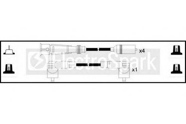 STANDARD OEK621 Комплект дротів запалювання