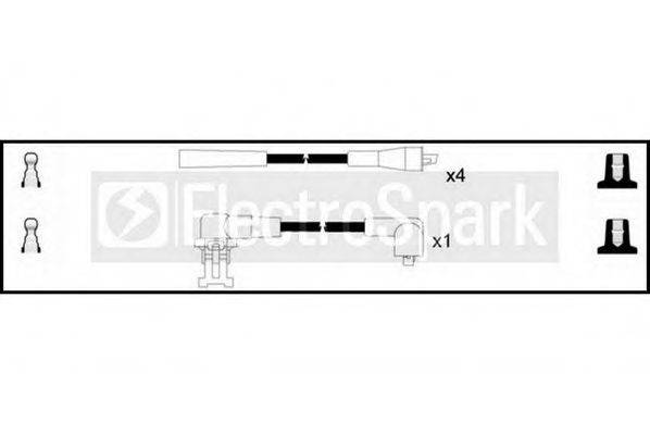 STANDARD OEK025 Комплект дротів запалювання