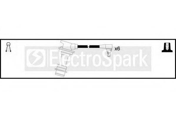 STANDARD OEK455 Комплект дротів запалювання