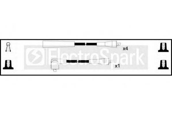 STANDARD OEK906 Комплект дротів запалювання