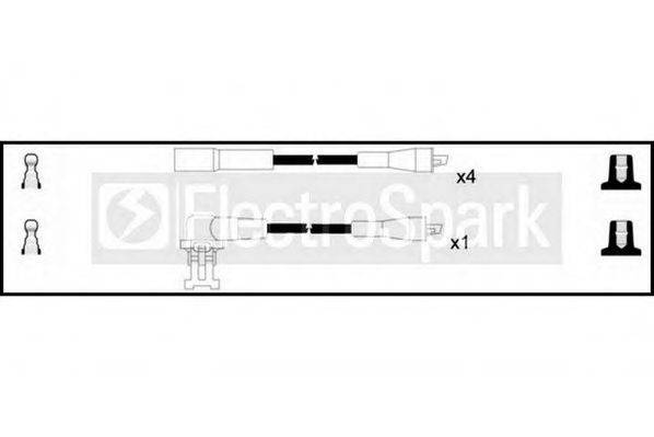 STANDARD OEK457 Комплект дротів запалювання