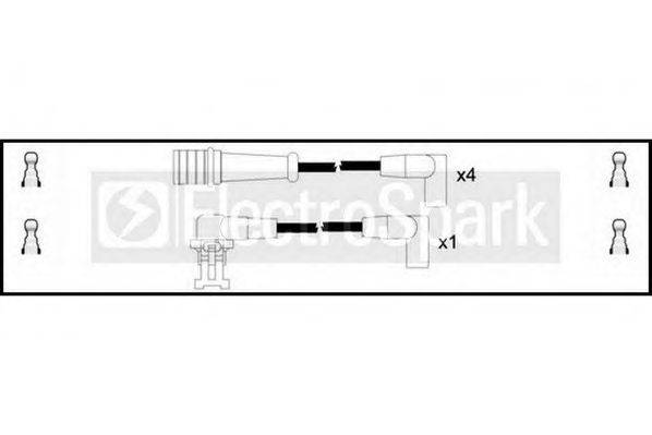 STANDARD OEK035 Комплект дротів запалювання