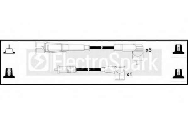STANDARD OEK567 Комплект дротів запалювання