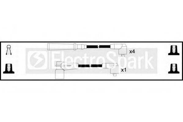 STANDARD OEK527 Комплект дротів запалювання