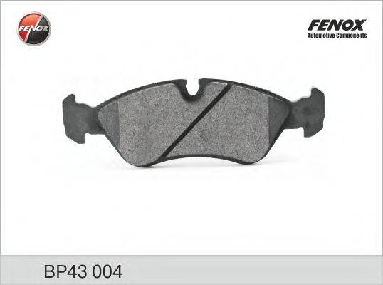 FENOX BP43004 Комплект гальмівних колодок, дискове гальмо