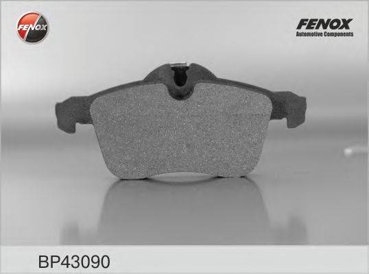 FENOX BP43090 Комплект гальмівних колодок, дискове гальмо