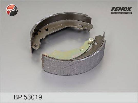 FENOX BP53019 Комплект гальмівних колодок