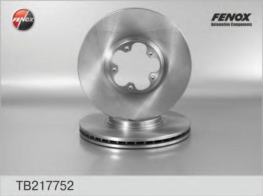 FENOX TB217752 гальмівний диск