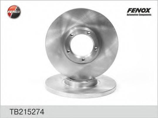 FENOX TB215274 гальмівний диск