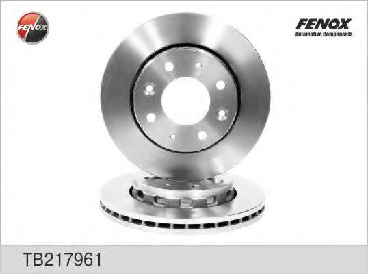 FENOX TB217961 гальмівний диск