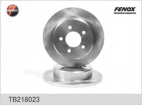 FENOX TB218023 гальмівний диск