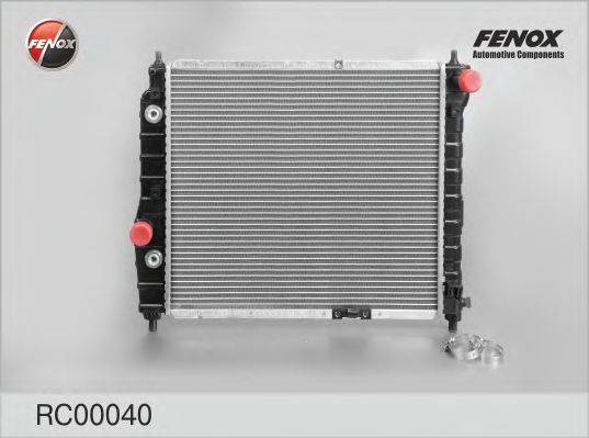 FENOX RC00040 Радіатор, охолодження двигуна