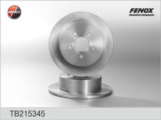 FENOX TB215345 гальмівний диск