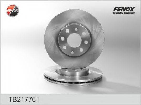 FENOX TB217761 гальмівний диск