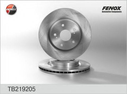 FENOX TB219205 гальмівний диск