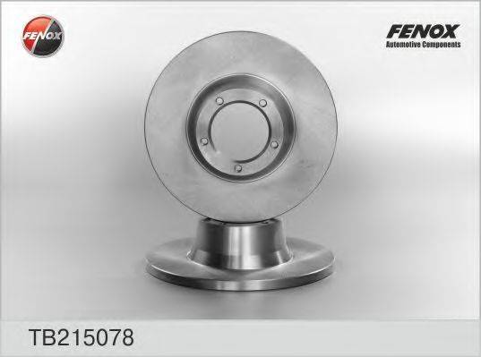 FENOX TB215078 гальмівний диск
