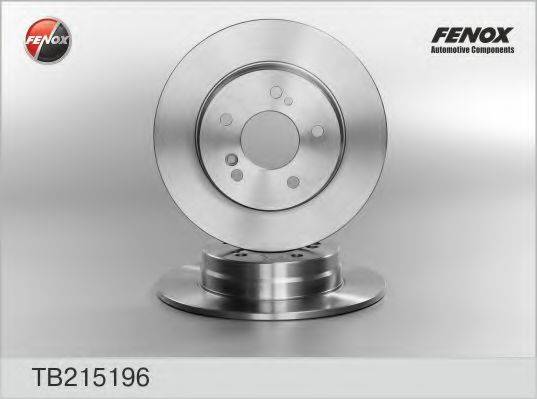 FENOX TB215196 гальмівний диск