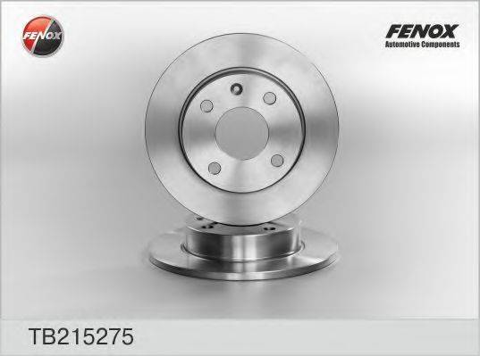FENOX TB215275 гальмівний диск