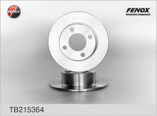 FENOX TB215364 гальмівний диск
