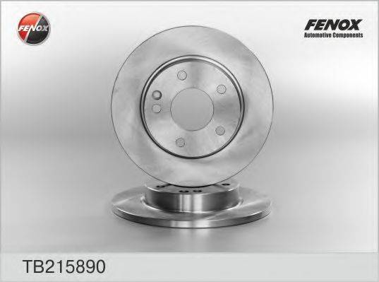 FENOX TB215890 гальмівний диск