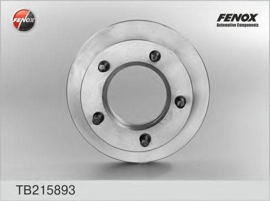 FENOX TB215893 гальмівний диск