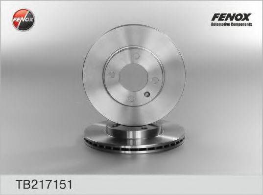 FENOX TB217151 гальмівний диск