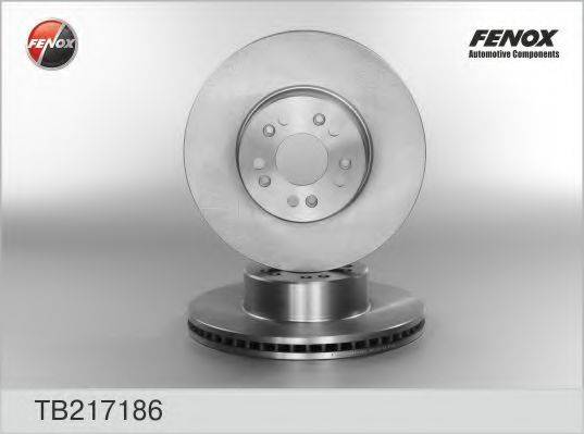 FENOX TB217186 гальмівний диск