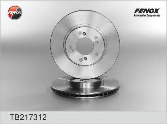 FENOX TB217312 гальмівний диск