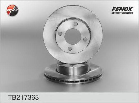 FENOX TB217363 гальмівний диск