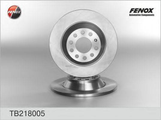 FENOX TB218005 гальмівний диск