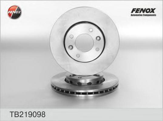 FENOX TB219098 гальмівний диск