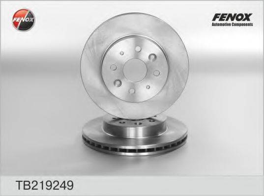 FENOX TB219249 гальмівний диск