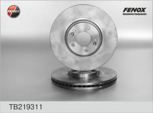 FENOX TB219311 гальмівний диск