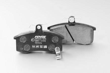 FENOX BP40005O7 Комплект гальмівних колодок, дискове гальмо