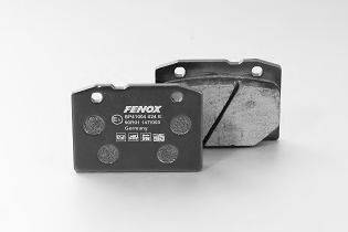 FENOX BP41004O7 Комплект гальмівних колодок, дискове гальмо