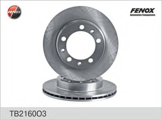 FENOX TB2160O3 гальмівний диск