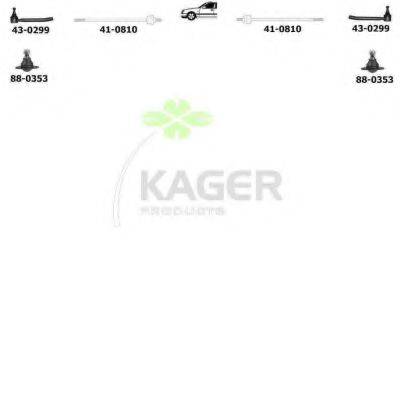 KAGER 800216 Підвіска колеса