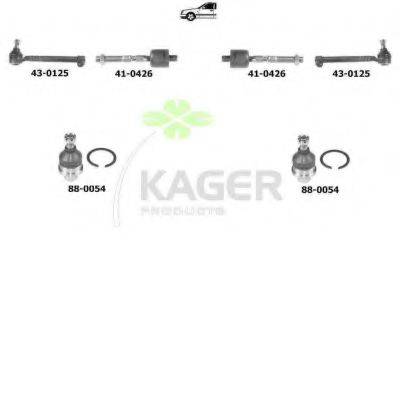 KAGER 800504 Підвіска колеса