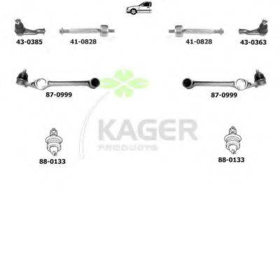 KAGER 800507 Підвіска колеса