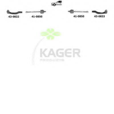 KAGER 800528 Підвіска колеса