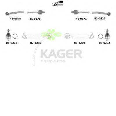 KAGER 801065 Підвіска колеса