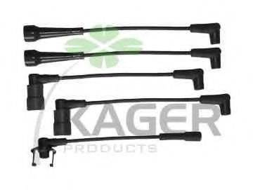 KAGER 640406 Комплект дротів запалювання