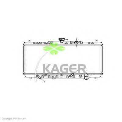 KAGER 310481 Радіатор, охолодження двигуна