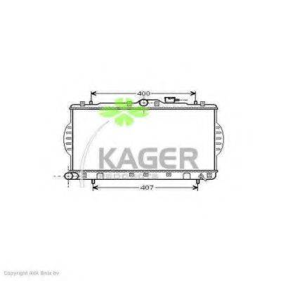 KAGER 310516 Радіатор, охолодження двигуна