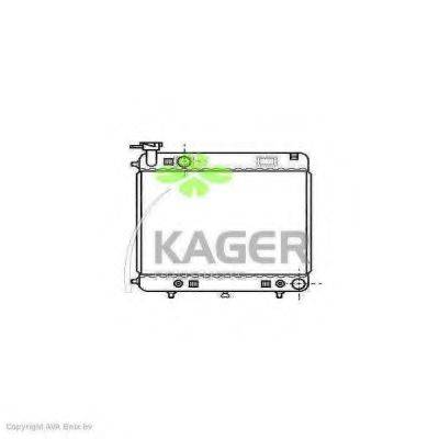 KAGER 310603 Радіатор, охолодження двигуна