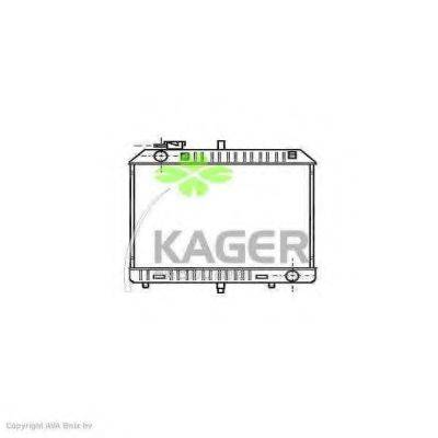 KAGER 310604 Радіатор, охолодження двигуна