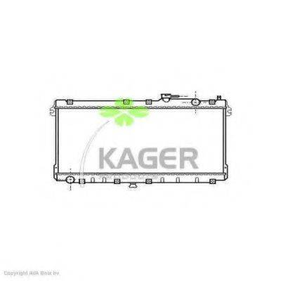 KAGER 310718 Радіатор, охолодження двигуна