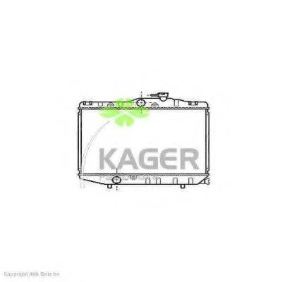 KAGER 311072 Радіатор, охолодження двигуна