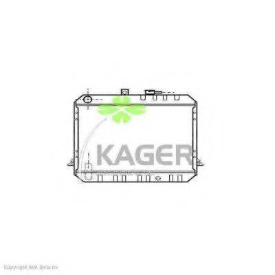 KAGER 311078 Радіатор, охолодження двигуна